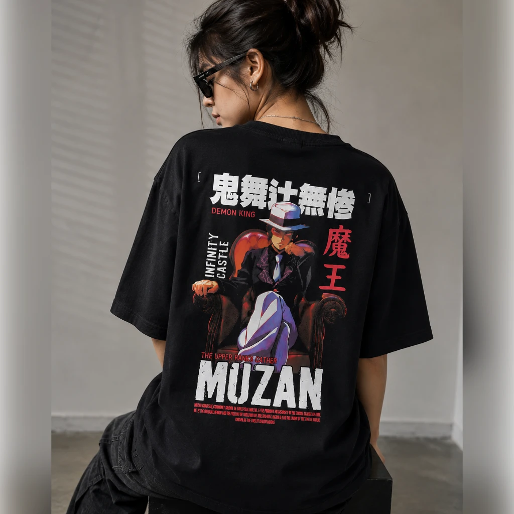 Muzan Demon King Oversized T-Shirt