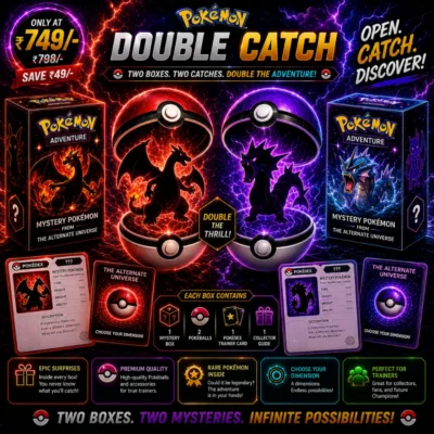 DOUBLE CATCH — TWICE THE ADVENTURE