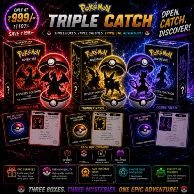 TRIPLE CATCH — 3 POKEMONS |THREE CHANCES.(Great Chances to catch a legendary Pokemon)