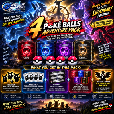 POKEMON MASTER PACK ALL 4 DIMENSION BOXES(Great Chance Of Legendary Pokemon)