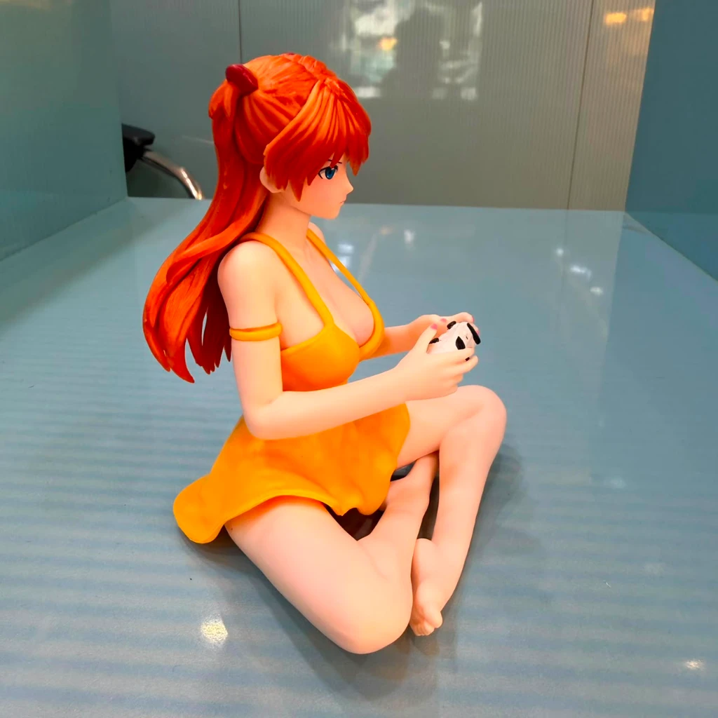 NEON GENESIS ASUKA SITTING FIGURE SIZE - 12 CM - Image 4