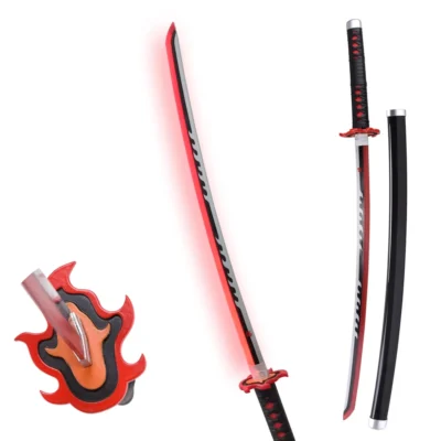 Tanjiro Flame LED Katana