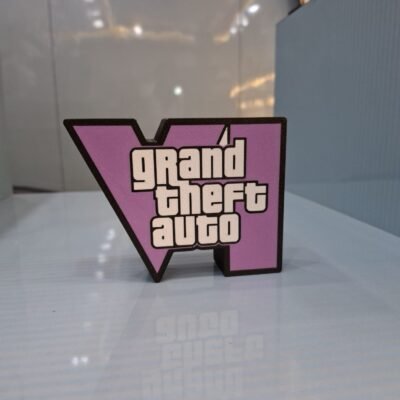 GTA VI LOGO STANDS 10CM