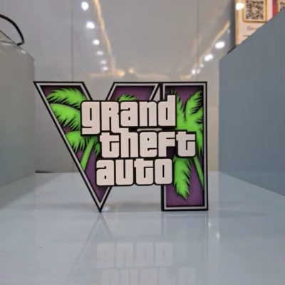 GTA VI LOGO STANDS 14CM