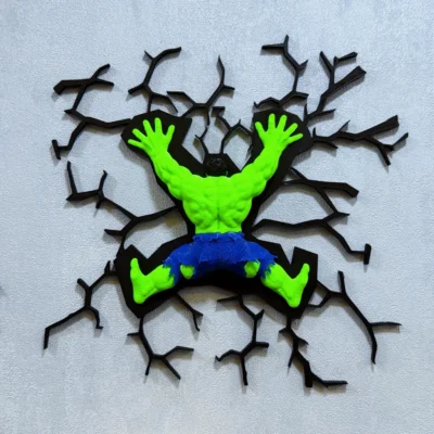 Hulk Wall Crashed Figure – 22 CM