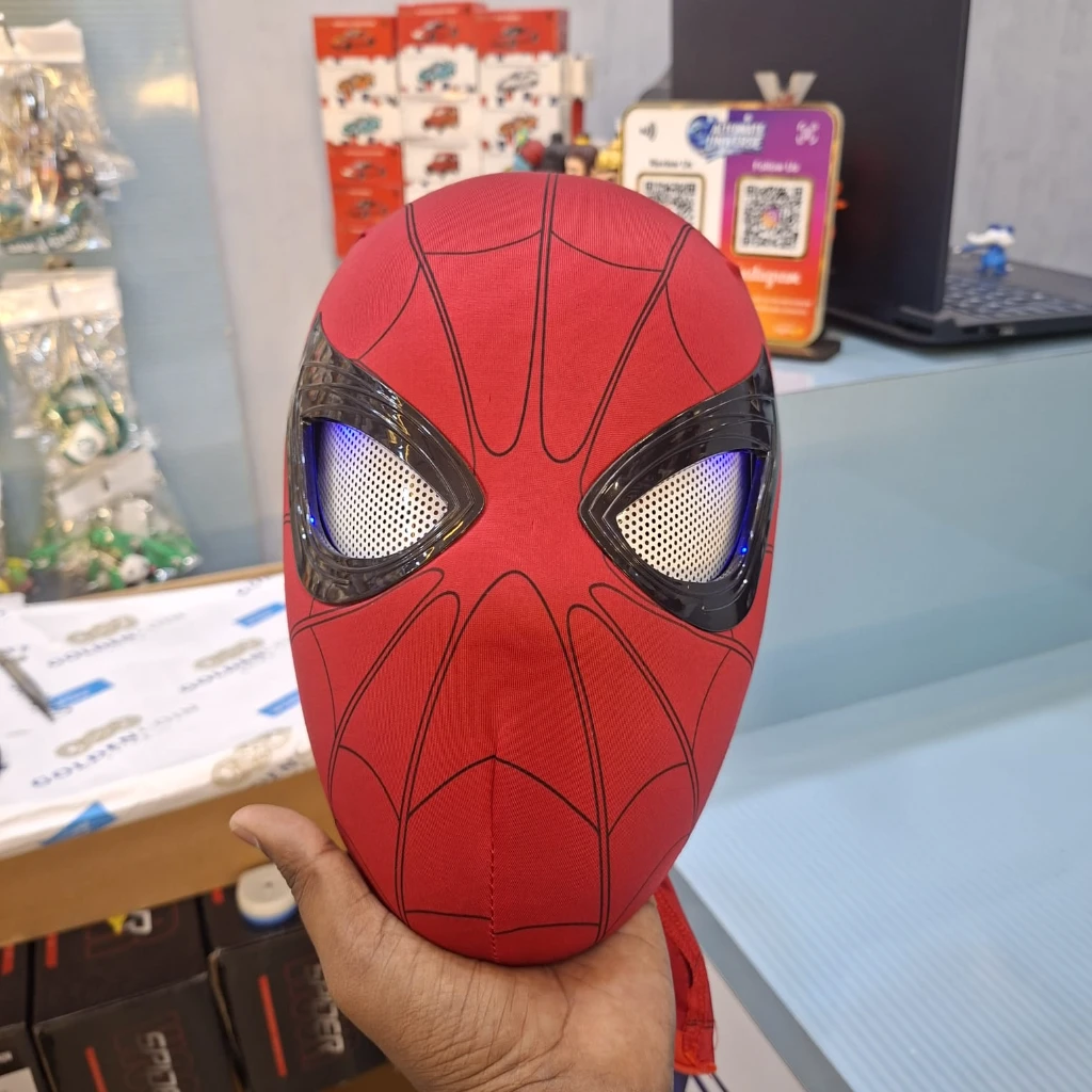 Spider-Man Mask with LED & Remote Control - Image 2