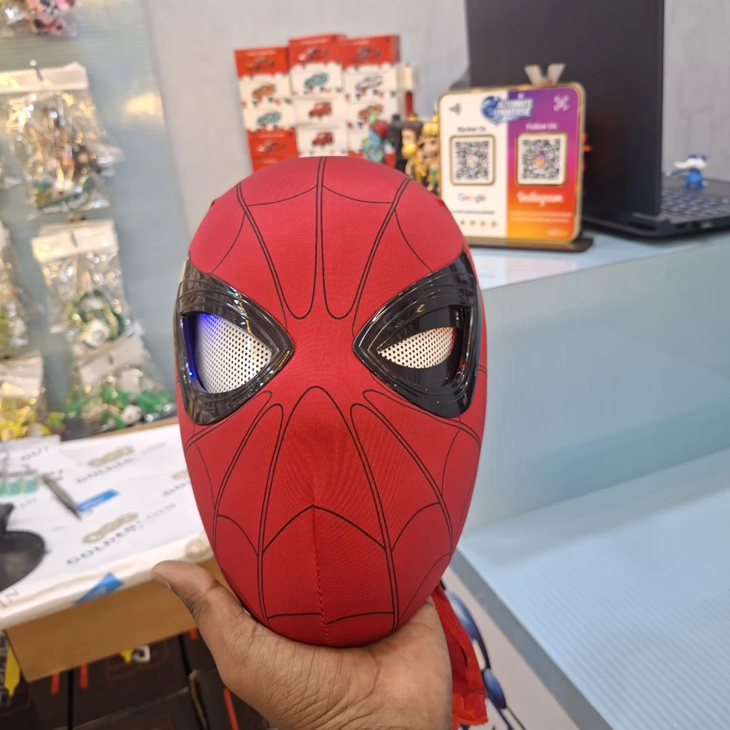 Spider-Man Mask with LED & Remote Control - Image 7