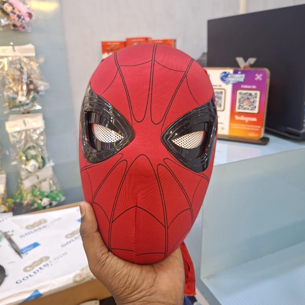 Spider-Man Mask with LED & Remote Control - Image 6