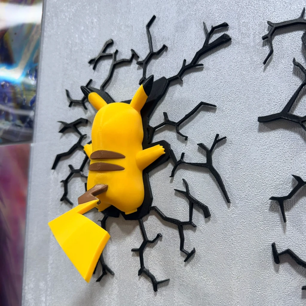 Pikachu Wall Crashed Figure – 22 CM - Image 3
