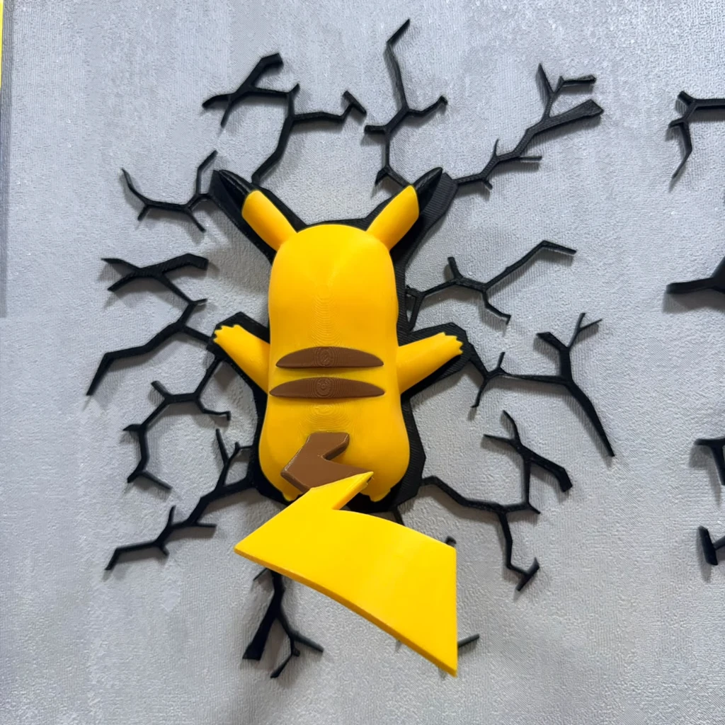 Pikachu Wall Crashed Figure – 22 CM